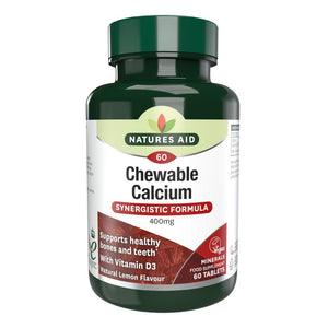 calcium chewable 400mg with vitamin d3 60s