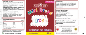 mini drops iron 50ml