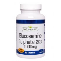 Natures Aid Glucosamine Sulphate 2KCl 1000mg with Vitamin C 180's