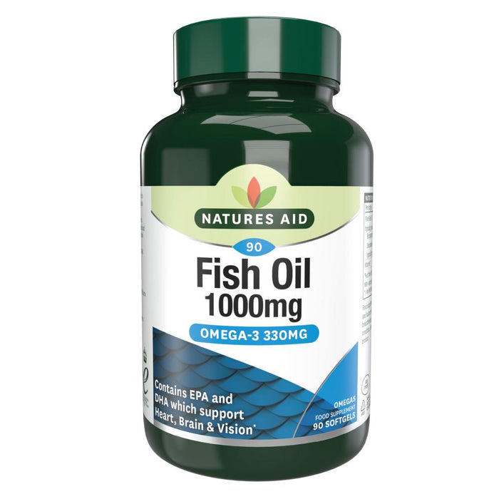 Natures Aid Fish Oil 1000mg 90's