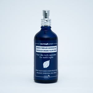 organic pillow spray blue bottle 100ml