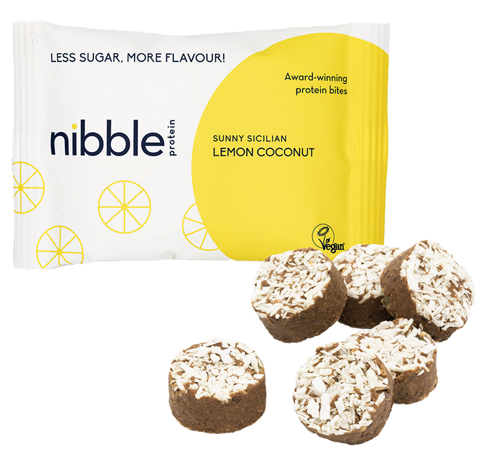 Nibble Protein Sunny Sicilian Lemon Coconut (Single)