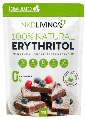 erythritol natural sugar alternative granulated 1000g