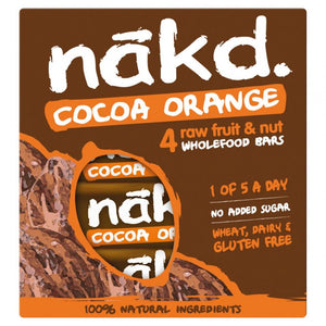 cocoa orange bar 4 x 35g multipack