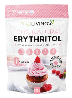 erythritol natural sugar alternative powdered 200g