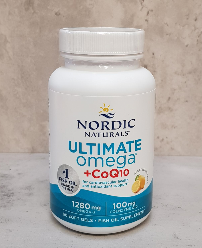 Nordic Naturals Ultimate Omega +CoQ10 60's