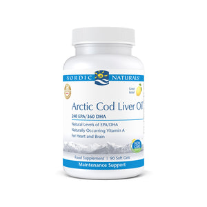 arctic cod liver oil lemon 90s