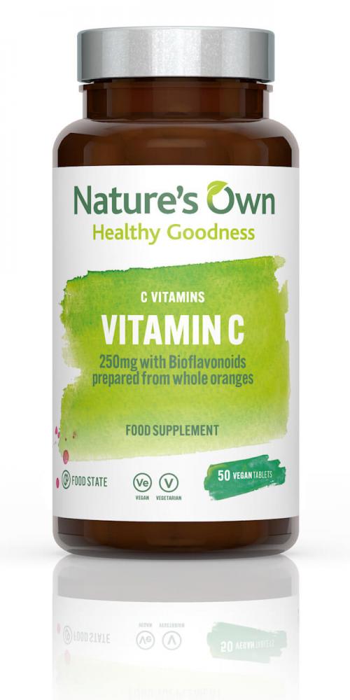 Nature's Own Vitamin C 250mg with Bioflavonoids 50's