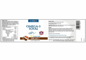 omega 3 total natural fish oil 200ml