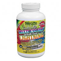 Nature's Plus Source of Life Multi Color Whole Food Lightning 180's
