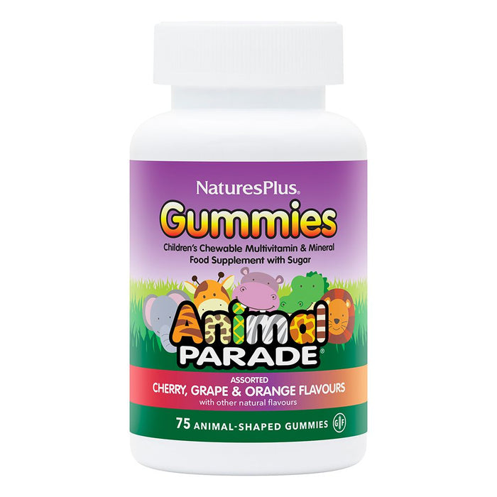 Nature's Plus Gummies Animal Parade Assorted Flavours 75's