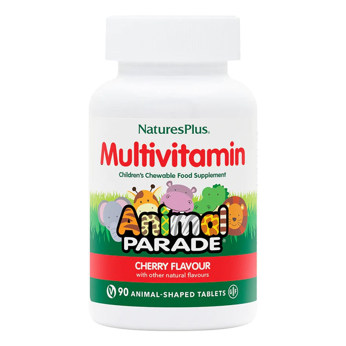 Nature's Plus Multivitamin Animal Parade Cherry Flavour 90's