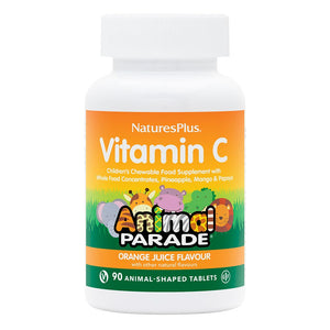 source of life animal parade vitamin c natural orange juice flavour 90s