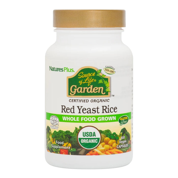 Nature's Plus Source of Life Garden Certified Organic Red Yeast Rice 60's