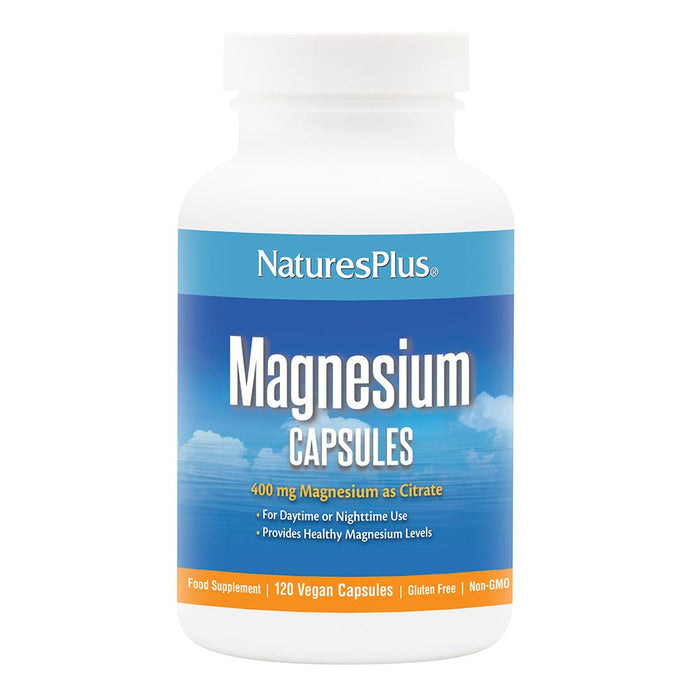 Nature's Plus Magnesium Capsules 120's