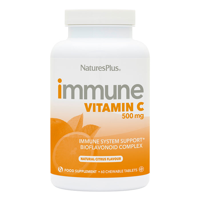 Nature's Plus Immune Vitamin C 500mg 60’s