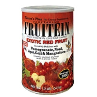 Nature's Plus FRUITEIN Exotic Red Fruit Shake 576g