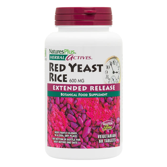 Nature's Plus Red Yeast Rice 600mg Extended Release 60's