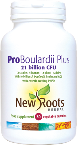 New Roots Herbal Pro Boulardii Plus (formerly known as Traveler's Pro) 30's