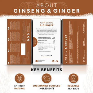 ginseng ginger tea bags 20s
