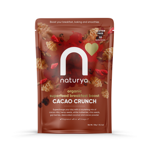 organic superfood breakfast boost cacao crunch 150g
