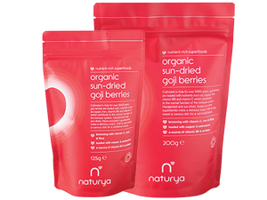 Naturya Organic Sun-Dried Goji Berries 125g