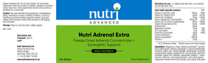 Nutri Advanced Nutri Adrenal Extra 120's