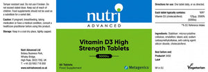 vitamin d3 high strength tablets 60s formerly d3 5000