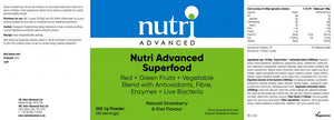nutri advanced superfood 302 7g