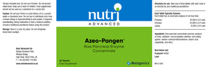 Nutri Advanced Azeo-Pangen 90's