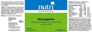 Nutri Advanced Hemagenics 60's