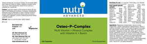 osteo p complex 120s