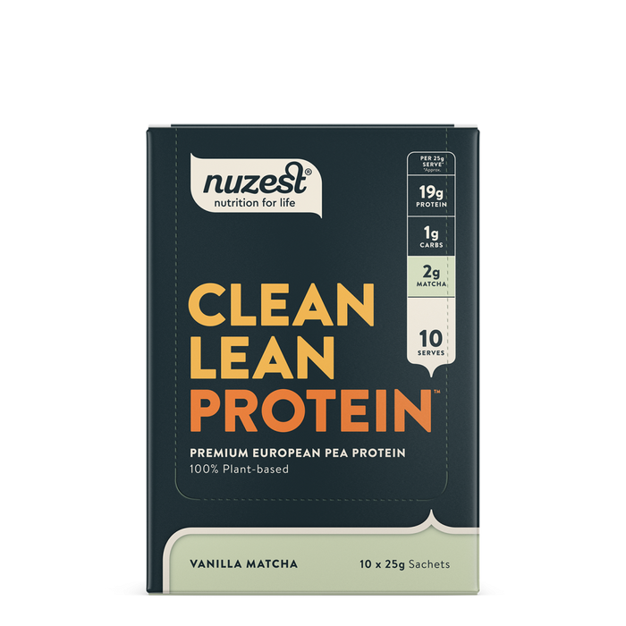 Nuzest Clean Lean Protein Vanilla Matcha 10 x 25g