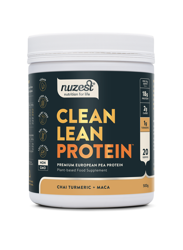 Nuzest Clean Lean Protein Chai Turmeric + Maca 500g