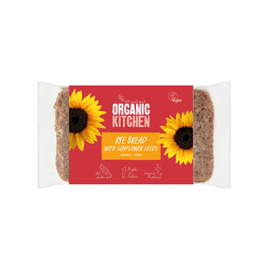 Organic Kitchen Rye Bread With Sunflower Seeds Organic 500g