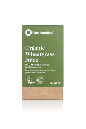 organic wheatgrass juice 500mg 90s