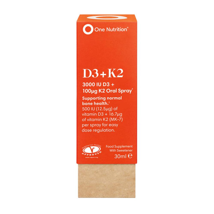 One Nutrition D3 + K2 Oral Spray 30ml