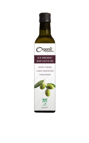 Organic Traditions Ice-Pressed Raw Olive Oil 225ml