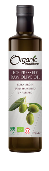 Organic Traditions Ice-Pressed Raw Olive Oil 250ml