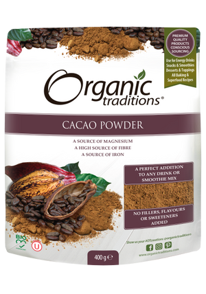 Organic Traditions Cacao Powder 400g