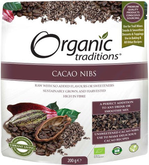 Organic Traditions Cacao Nibs 200g