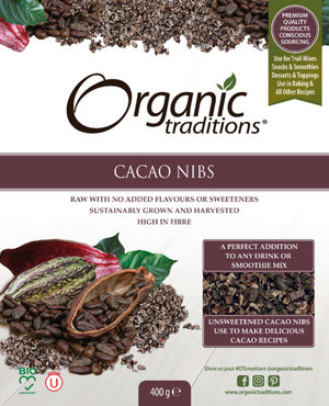 Organic Traditions Cacao Nibs 400g
