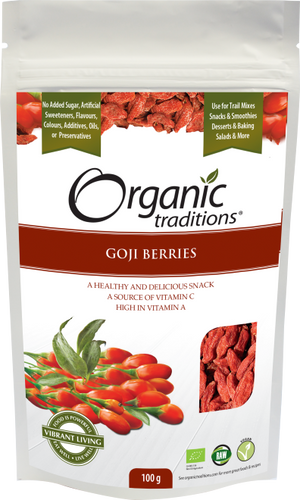 Organic Traditions Goji Berries 100g