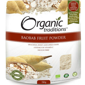 Organic Traditions Baobab Fruit Powder 150g