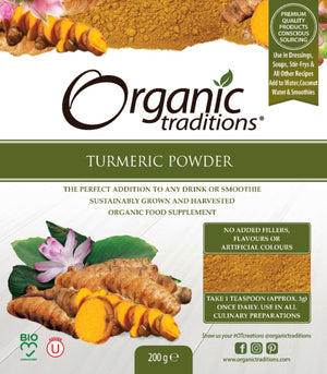 Organic Traditions Turmeric Powder 200g