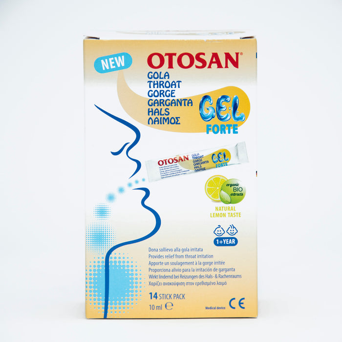 Otosan Throat Gel Forte 14 Stick Pack