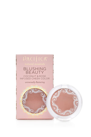Pacifica Blushious Coconut and Rose Infused Cheek Colour Wild Rose 3g (Formerly Blushing Beauty)