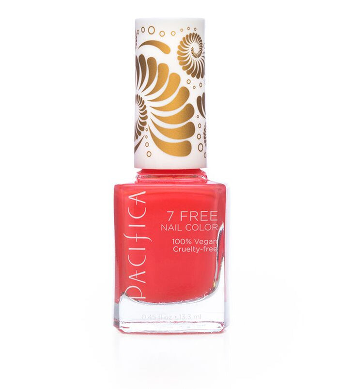 Pacifica 7 Free Nail Color Totally Coral 13.3ml