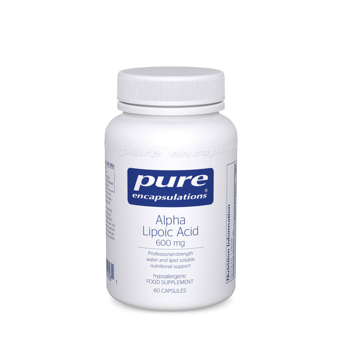 Pure Encapsulations Alpha Lipoic Acid 600mg 60's