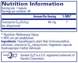 coq10 60mg 60s